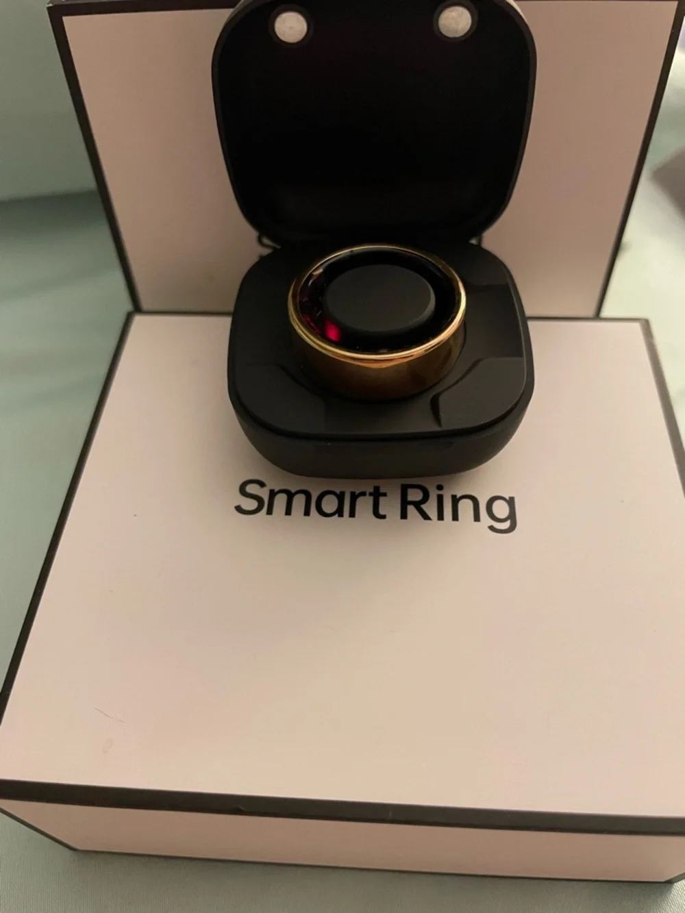 NEW Rose Gold Smart Ring Wellness Tracker Size 8